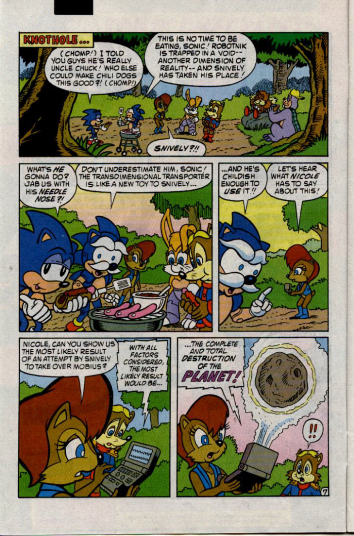 Sonic - Archie Adventure Series January 1996 Page 7